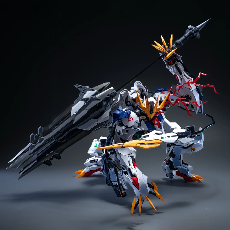 Model Kit Lancelot - 【ในสต็อก】LUNAVOR MG 1/100 Wolf King Barbatos