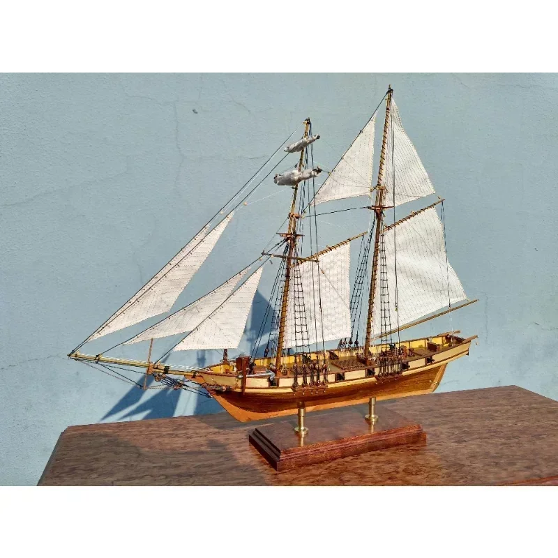 ไม้ประกอบโบราณเรือใบชุด DIY เร - Model Kit Yacht บทวิจารณ์และราคา